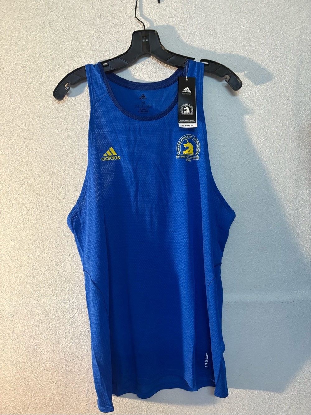 adidas Men Boston Marathon Runner Tank GR0555